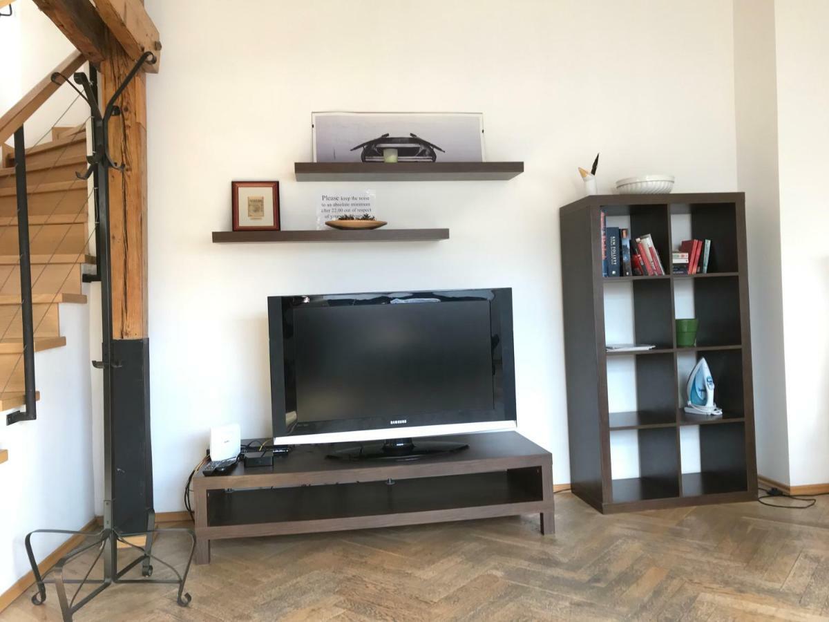 Penthouse Apartment In Vinohrady Prague Luaran gambar